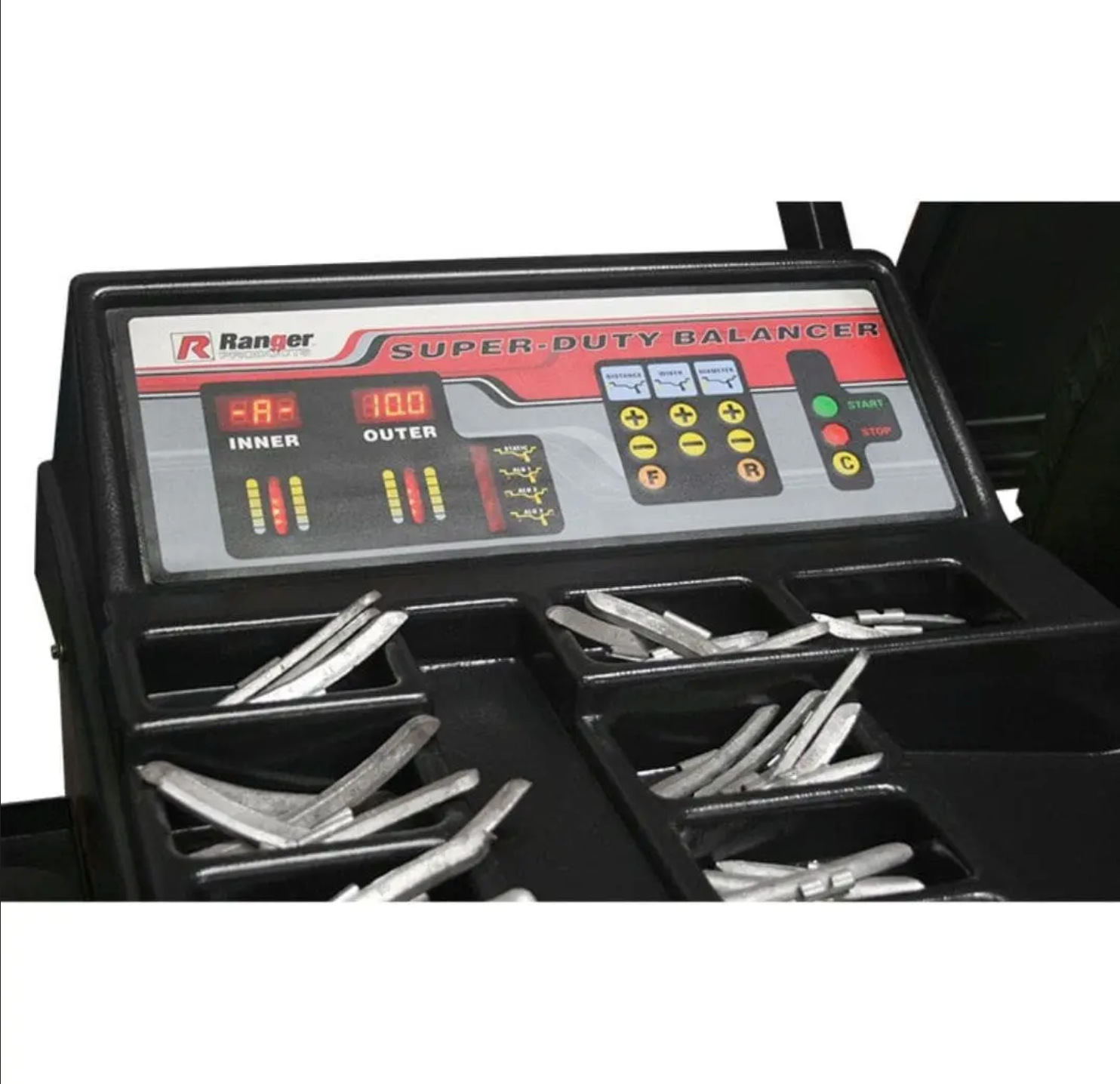 Ranger RB24T Heavy Duty Truck Wheel Balancer with Adapter Kit and Quick Chuck