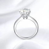 3 CT Moissanite Solitaire Ring