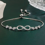 Silver Crystal Bracelet