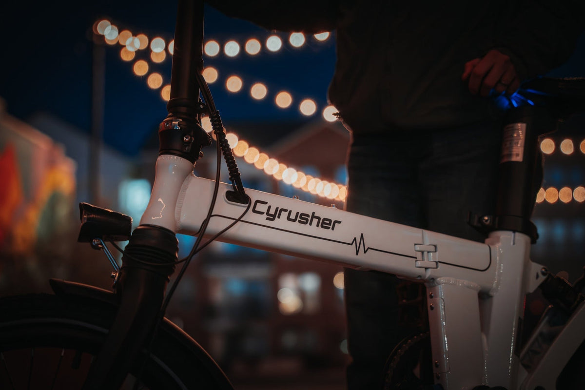 Cyrusher Sonder Folding E-Bike - Us-Sonder-Blue