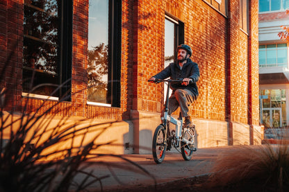 Cyrusher Sonder Folding E-Bike - Us-Sonder-Blue