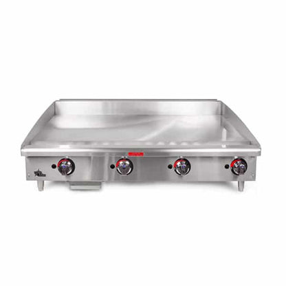 Star 8G-648TSPF Star-Max® 113,200 BTU 48" Gas Griddle Thermostatic Steel - 8G-648TSPF