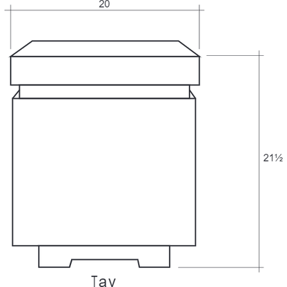 Prism Hardscapes Tav Propane Tank Enclosure