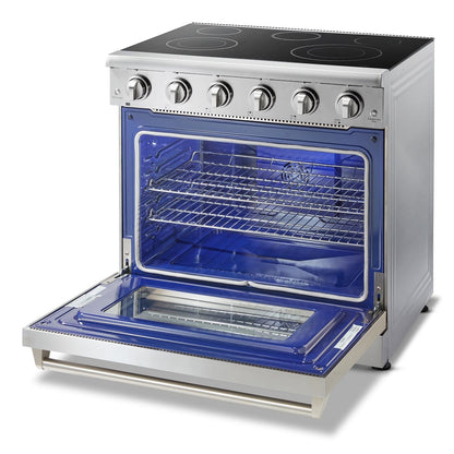 Electric Range 36 inch in Stainless Steel - Heat AC & Co.