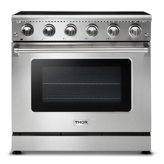 Electric Range 36 inch in Stainless Steel - Heat AC & Co.