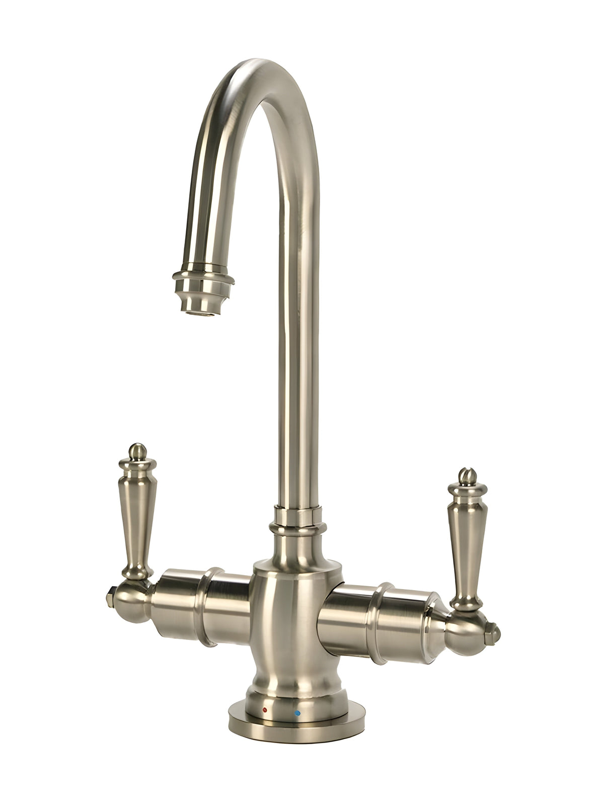AquaNuTech Traditional C-Spout Hot & Cold Water Filtration Faucet New - HC2200-CH