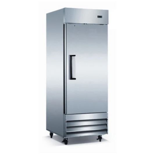 Adcraft USFZ-1D/19 U-Star Narrow Depth Single Door Reach-In Freezer - ACUSFZ1D19