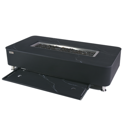 Valencia Fire Table with Lid Compartment