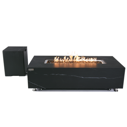 Varna Fire Table with Tank and Flame