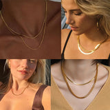 Stainless Steel Cuban Chain Necklace