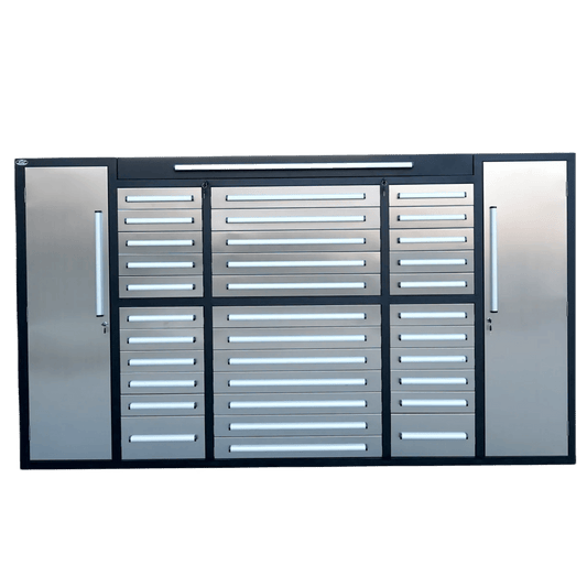 Chery Industrial [BARGAIN] 9ft Storage Cabinet (34 Drawers) - A_WW000219