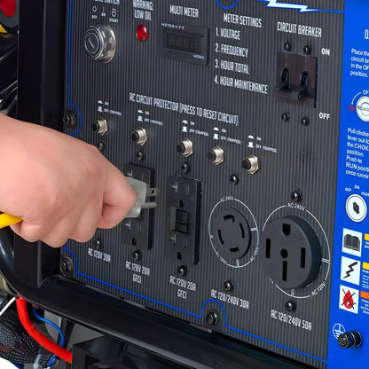 DuroMax 15,000 Watt Portable Gas Powered Generator - XP15000E - Engines & Co.