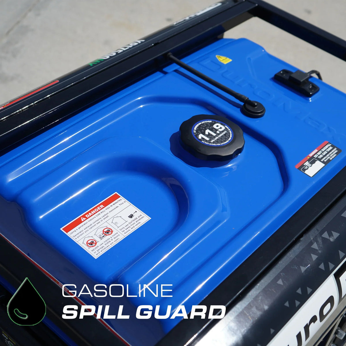 DuroMax 15,500 Watt Tri Fuel Portable  Generator w/ CO Alert