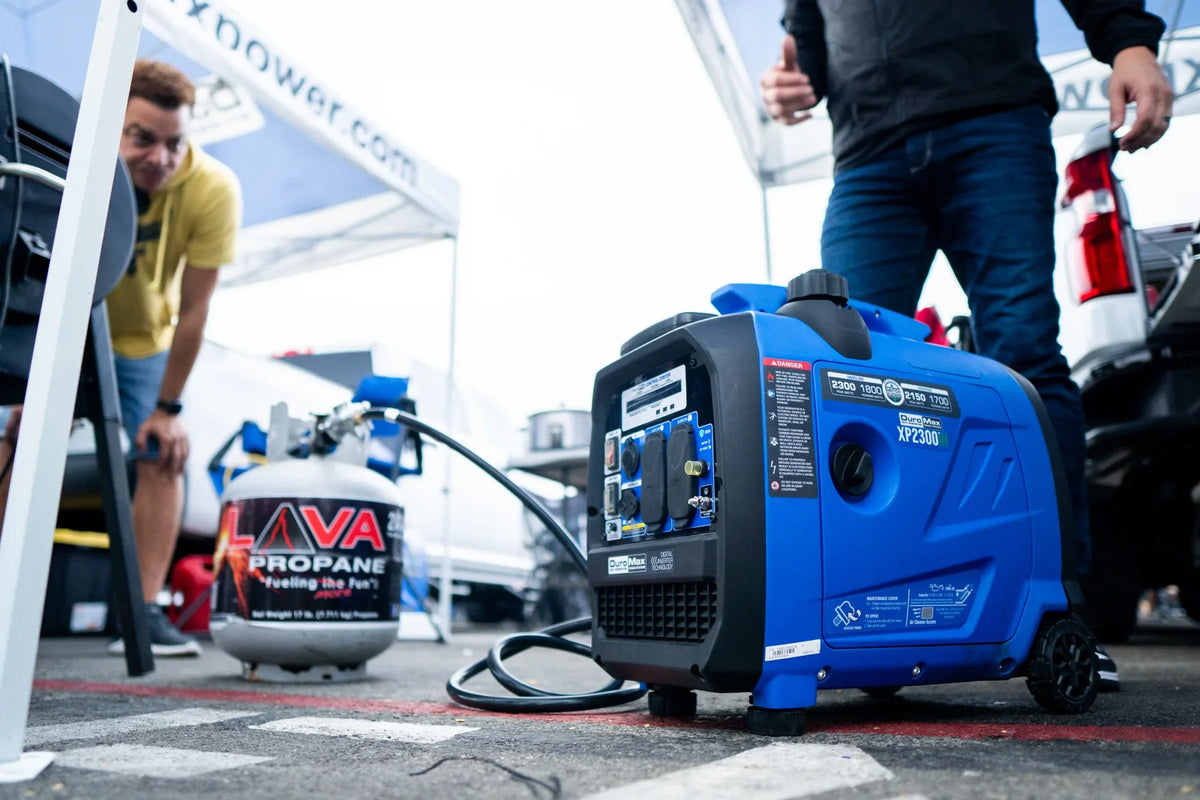 DuroMax 2,300 Watt Dual Fuel Portable Digital Inverter Generator