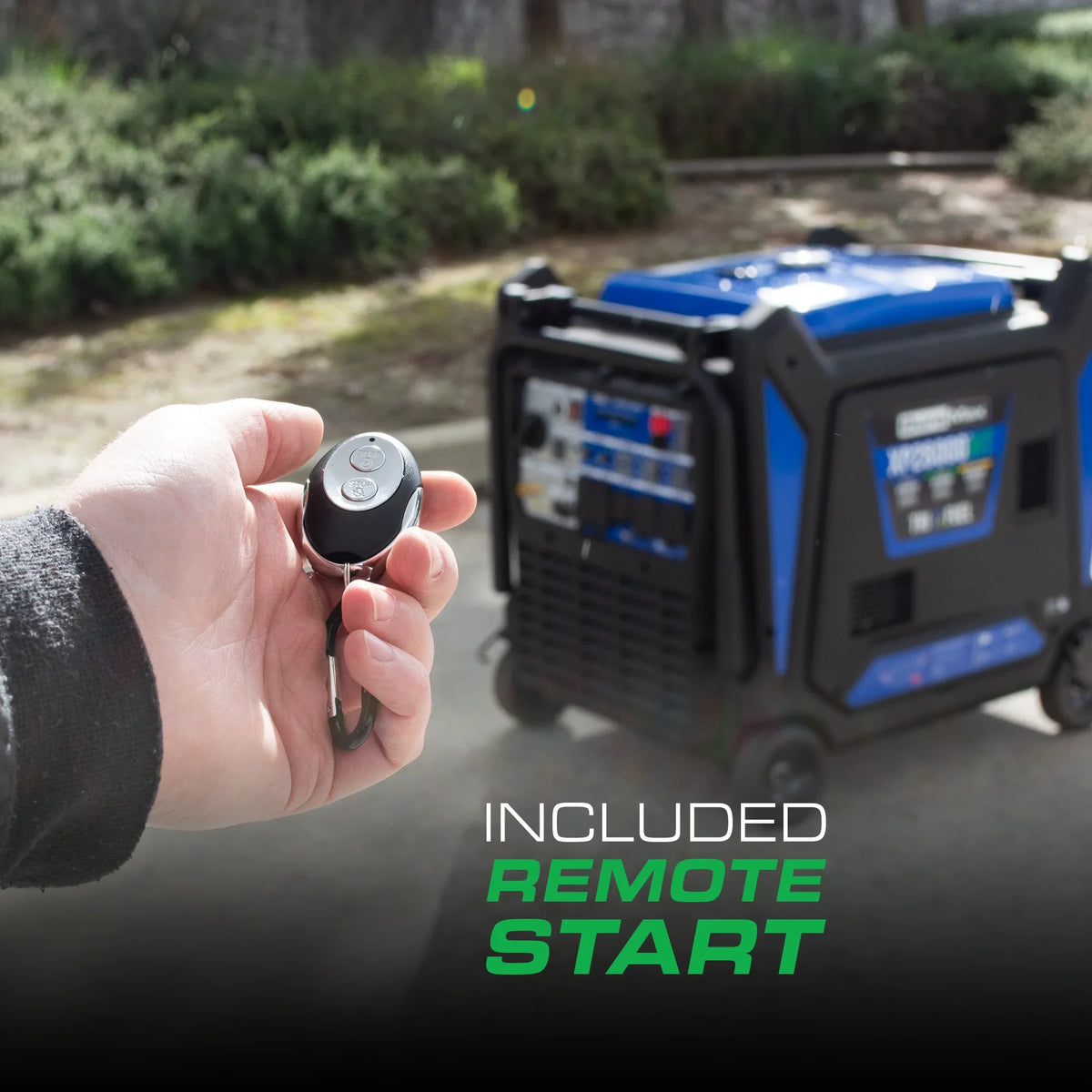 DuroMax 28,000 Watt V-Twin Tri Fuel Portable Digital Inverter Generator