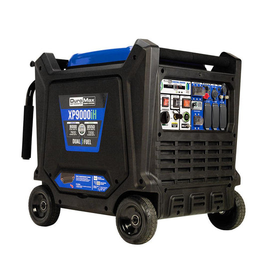 DuroMax 9,000 Watt Portable Dual Fuel Inverter Generator w/ CO Alert - XP9000iH - Engines & Co.