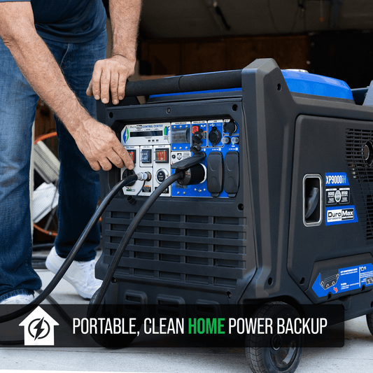 DuroMax 9,000 Watt Portable Dual Fuel Inverter Generator w/ CO Alert - XP9000iH - Engines & Co.