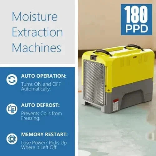 AlorAir Storm LGR Extreme Commercial-Grade Dehumidifier with Pump Drain Hose