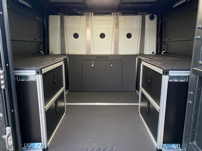 GOOSE GEAR Alu-Cab Alu-Cabin Canopy Camper - Lower Bulkhead Panel - 22-3/4" Height - 3281-GGR-SH