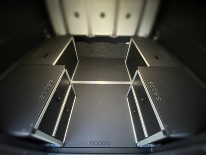 GOOSE GEAR Alu-Cab Canopy Camper V2 - Chevy Colorado/GMC Canyon 2015-2022 2nd Gen. - Bed Plate System - 5' Bed - 1816-GGR-SH