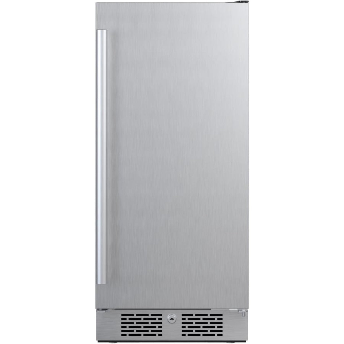 Avallon 15 Inch Wide 3.3 Cu. Ft. Compact Refrigerator with LED Lighting and Right Swing Door - AFR152SSRH