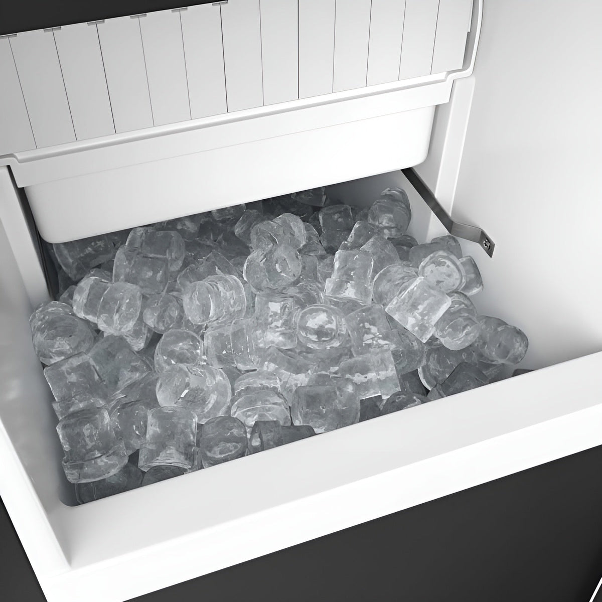 Avallon 15 Inch Wide 26 Lbs. Built-In / Free Standing Outdoor Ice Maker with 56 Lbs. Daily Ice Production and Factory Installed Pump - AIMG151PSSORH