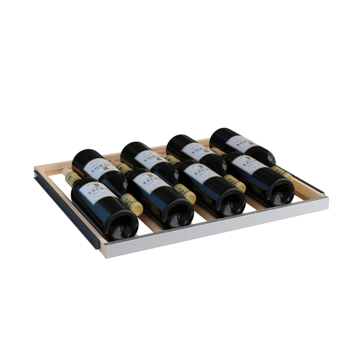 Avallon 24 Inch Wide 45 Bottle Capacity Dual Zone Wine Cooler with Left Swing Door - AWC242DPRGLH