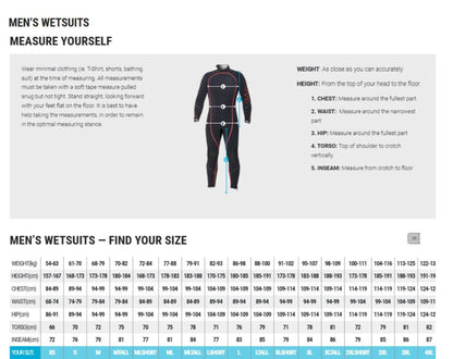 Zeagle Bare 8/7mm Mens Velocity Ultra 2.0 Full Wetsuit - WET565    02-SM-B