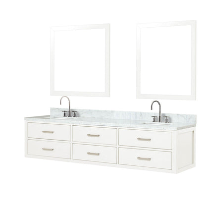 Castor 80" x 22" Double Bath Vanity - Backyard Provider