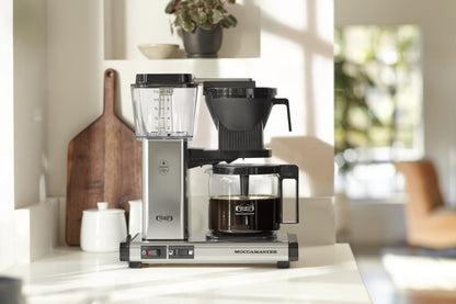 Moccamaster KBGV Select 10-Cup Coffee Maker in Polished Silver - 53941