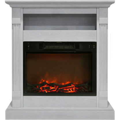 Cambridge Electric Mantel Fireplaces -  CAMBR3437 1WHT