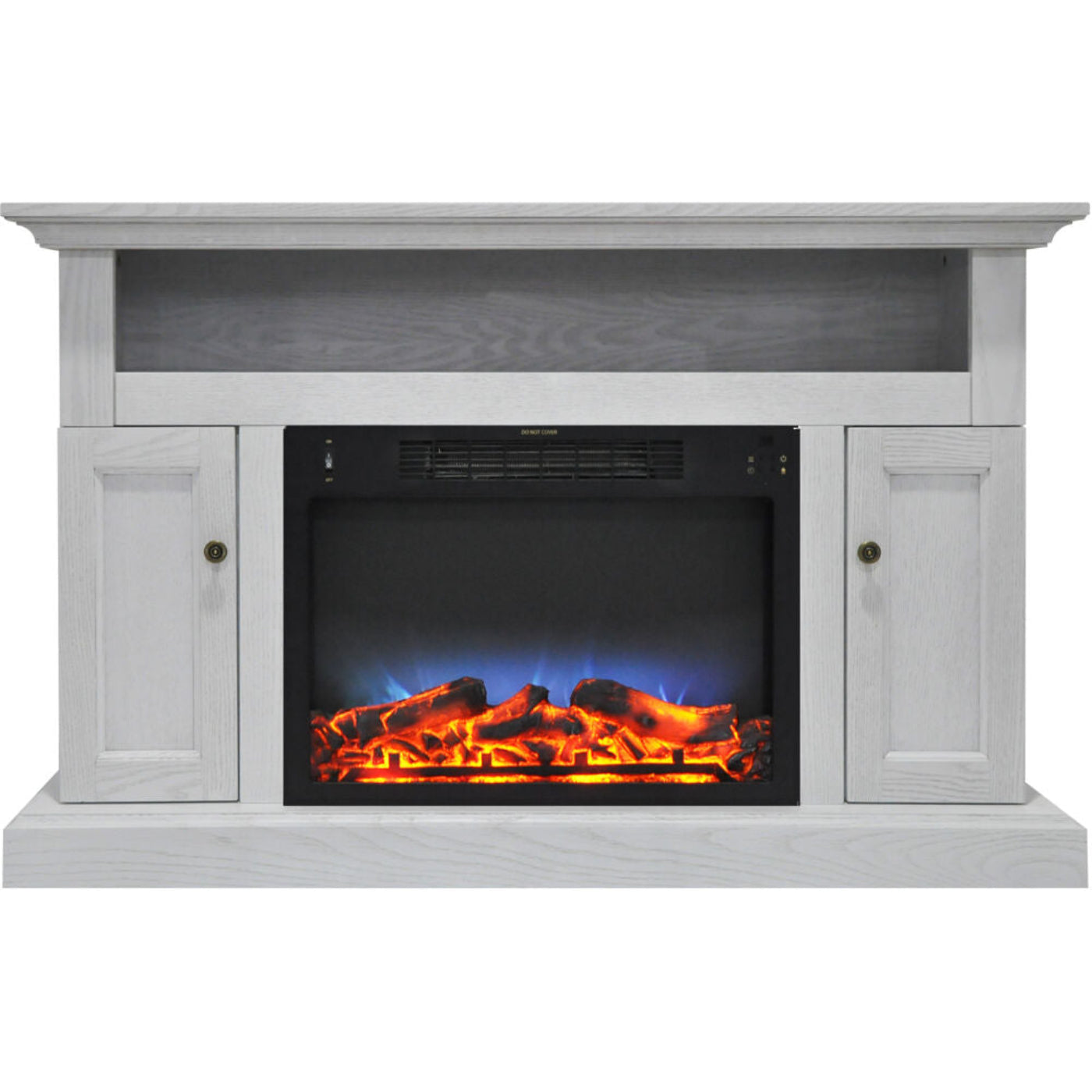 Cambridge Electric Mantel Fireplaces  - CAMBR5021 2WHTLED
