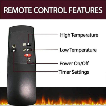Cambridge 47 In. Electric Fireplace with a Multi-Color LED Insert and Cherry Mantel - CAM5021-1CHRLED