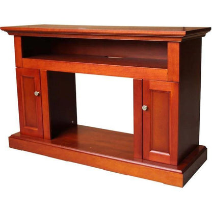 Cambridge Sorrento Electric Fireplace with Multi-Color LED Insert and 47 In. Entertainment Stand in Cherry - CAM5021-2CHRLED