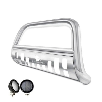 CBS-GMC3105SP-PLFB Black Horse Bull Bar Kit - BLKBSGMC3105B