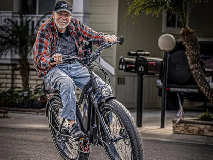 Himiway D3(Cruiser) / Long Range Fat Tire Electric Bike - HIMIWAY-CRUISER-05