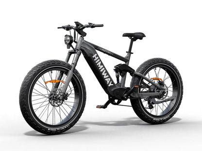 Himiway D7 / Full Suspension Electric Hunting Bike - HMW-D7-BK-US-02