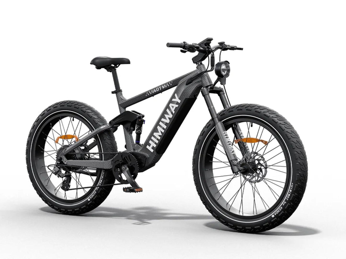Himiway D7 / Full Suspension Electric Hunting Bike - HMW-D7-BK-US-02