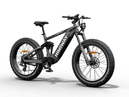Himiway D7 / Full Suspension Electric Hunting Bike - HMW-D7-BK-US-02