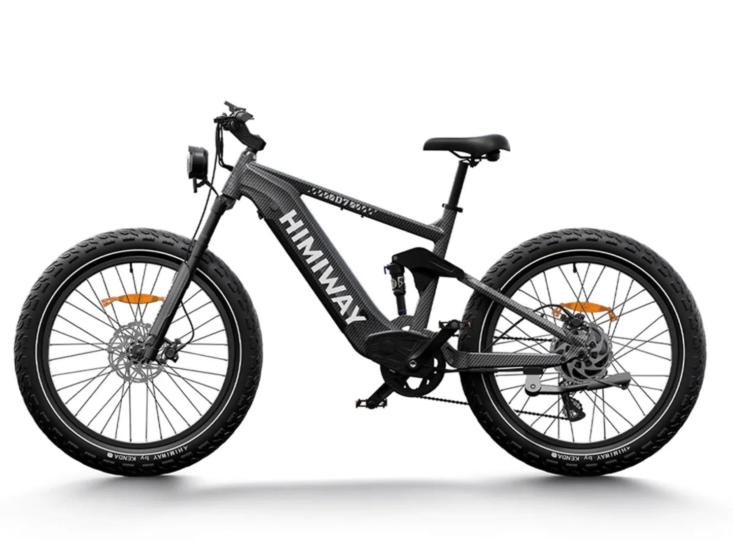 Himiway D7 / Full Suspension Electric Hunting Bike - HMW-D7-BK-US-02