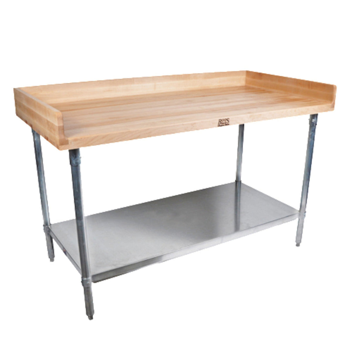 John Boos DSS09 Baker's Top 96" W x 30" D Work Table - JBDSS09