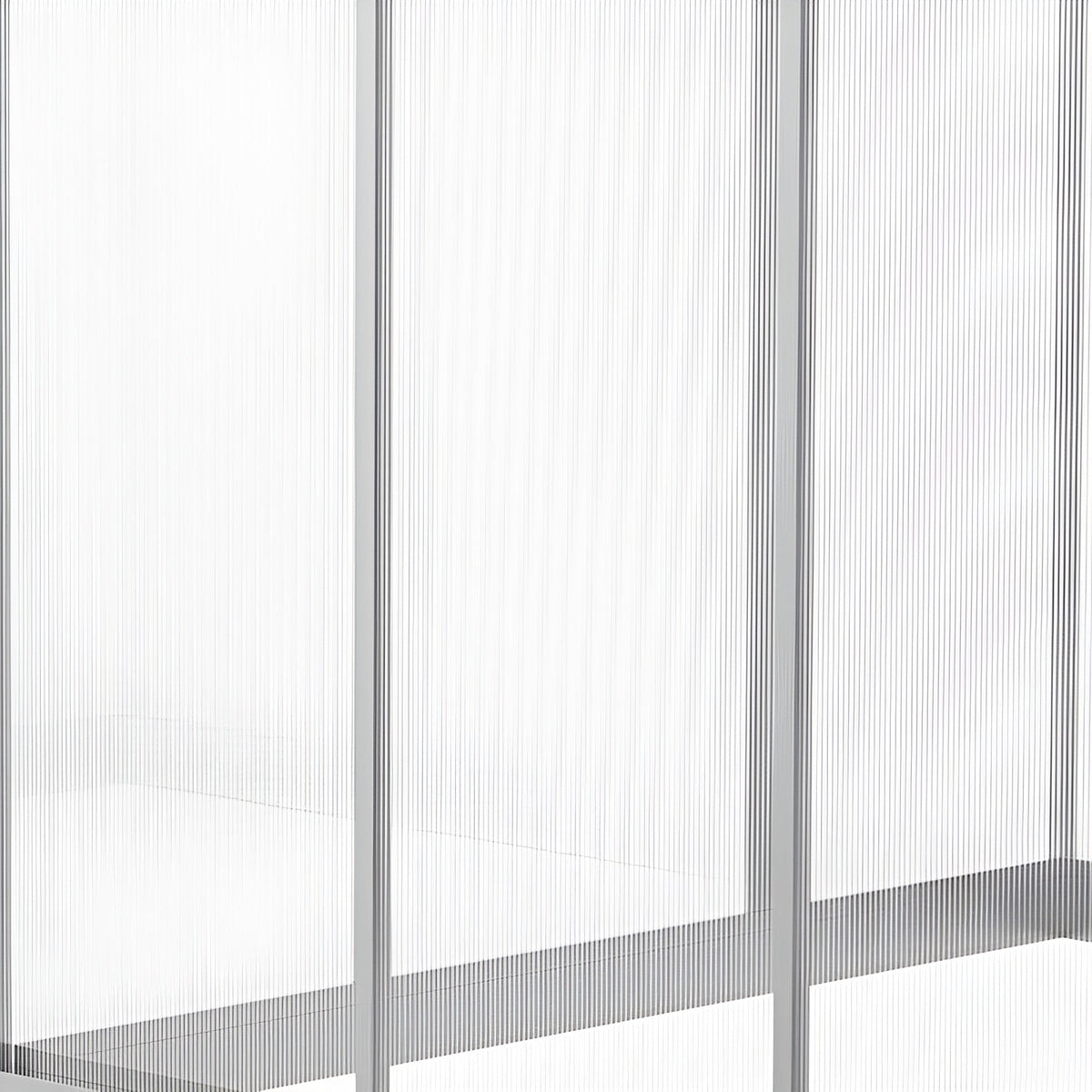 Outsunny 6' L x 6' W Walk-In Polycarbonate Winter Greenhouse - 845-243