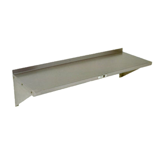 John Boos EWS8-1272 Wall-Mount 72" W x 12" D Shelf - JBEWS81272