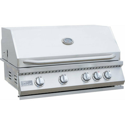 KOKOMO 7 PIECE OUTDOOR KITCHEN PACKAGE DEAL! - KO-4BG-GRDL-CMBO-FRG-VT-IRSB-CVR