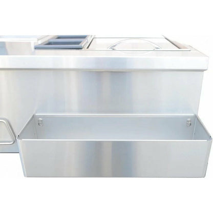 KoKoMo Built-In Bartender Cocktail Station With Sink Bottle Opener and Ice Chest - KO-BRTNDR