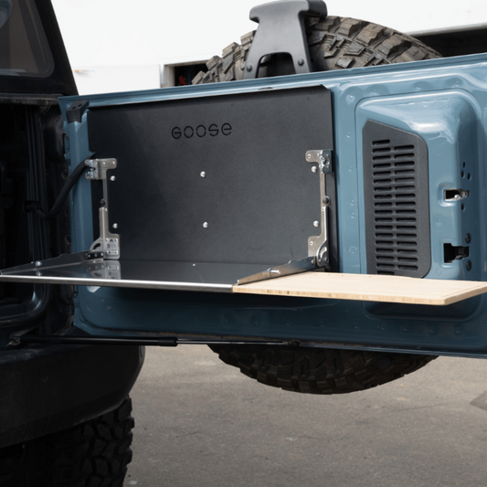 GOOSE GEAR Ford Bronco 2021-Present 6th Gen. - Tailgate Table - 3095-GGR-SH