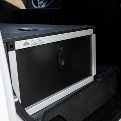 GOOSE GEAR Ford Ranger 2019-2023 4th Gen. Super Crew - Second Row Single Drawer Module - 4916-GGR-SH