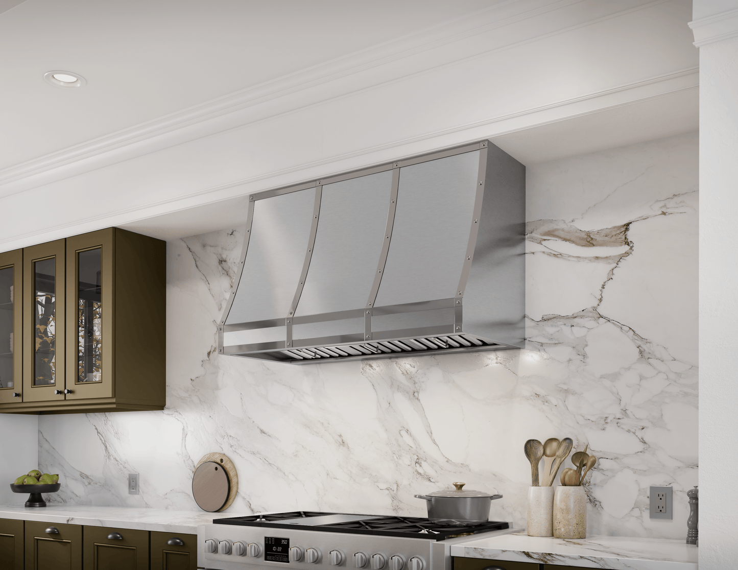 ZEPHYR Forte Wall Custom Hood, 36in, SS, BODY ONLY in Stainless Steel - CHFT36ASX