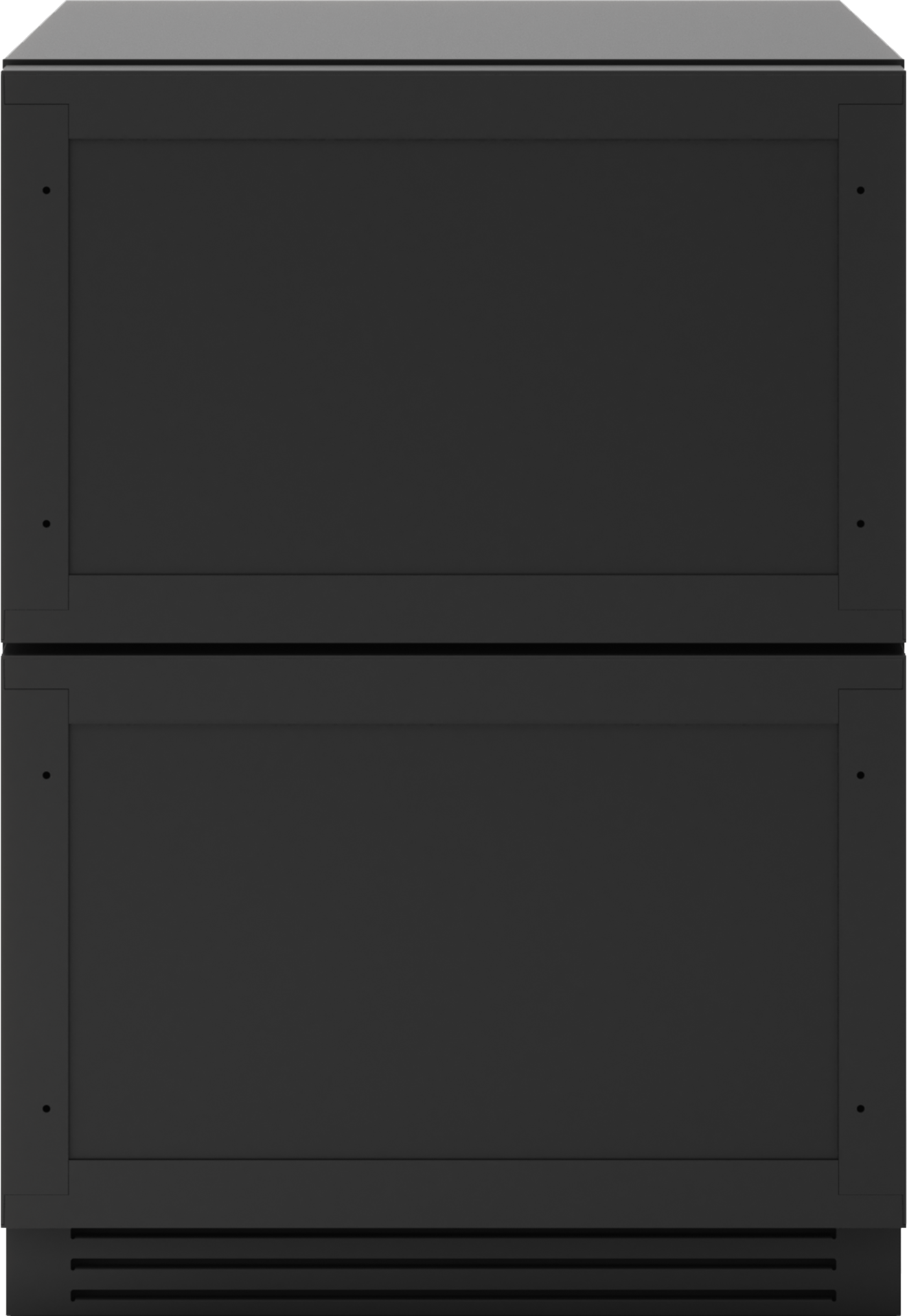 ZEPHYR Presrv Refrigerator Freezer Drawers, 24in, Panel Ready Custom Panel Ready - PRRFD24C2AP