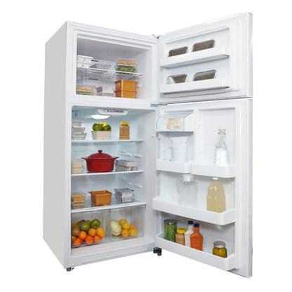 DANBY Danby 18.1 cu. ft. Apartment Size Fridge Top Mount in White - DFF180E1WDB
